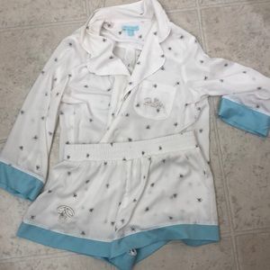 Betsey Johnson Silk pajamas